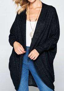 Hacci circle cardigan