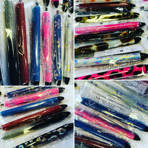 Glitter pens