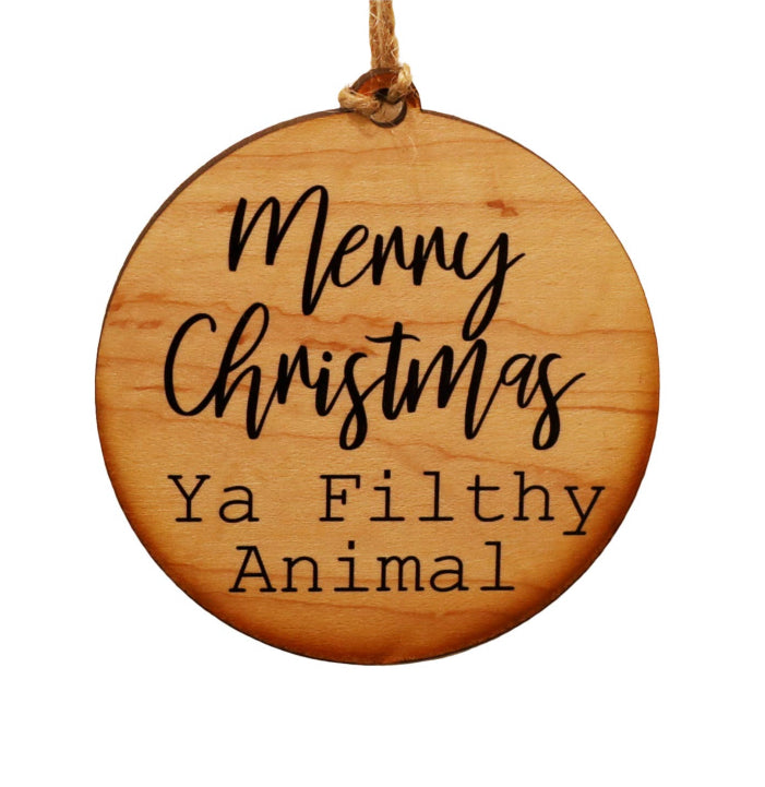 Wood Christmas ornaments