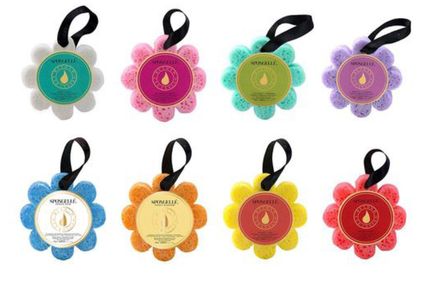 Flower infused sponges