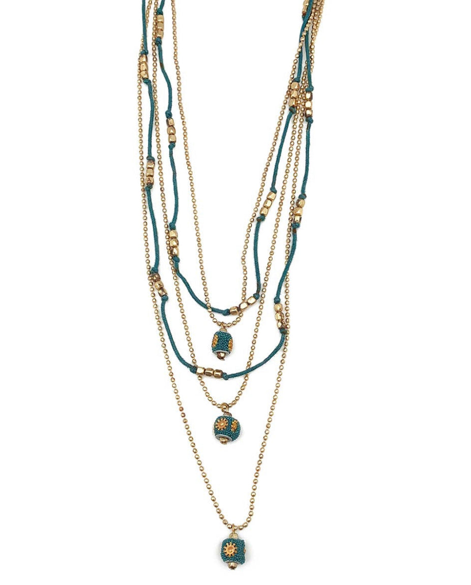 Sachi 5 strand necklace