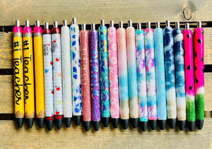 Glitter pens