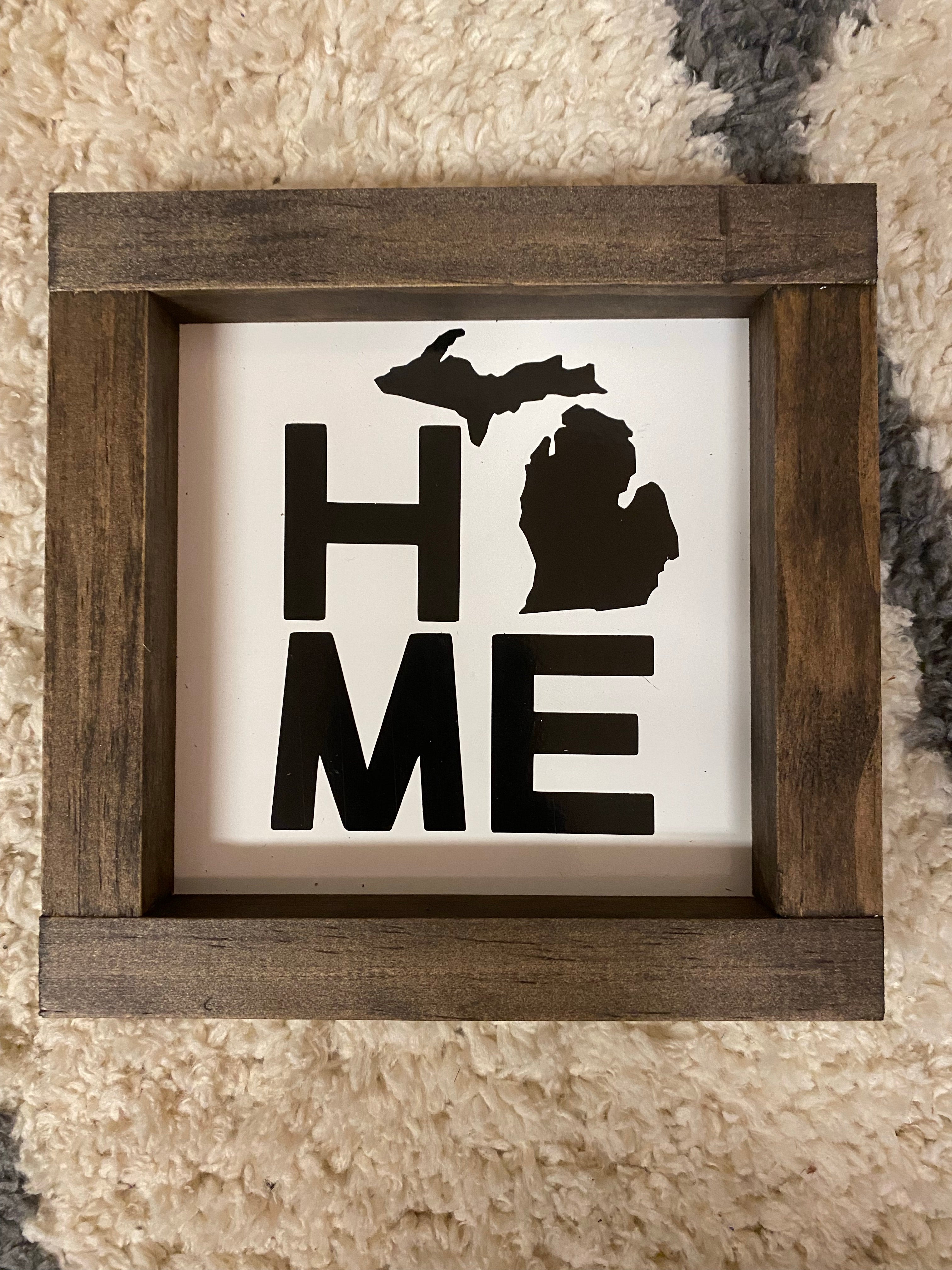 Farmhouse sign 6x6 Handmade