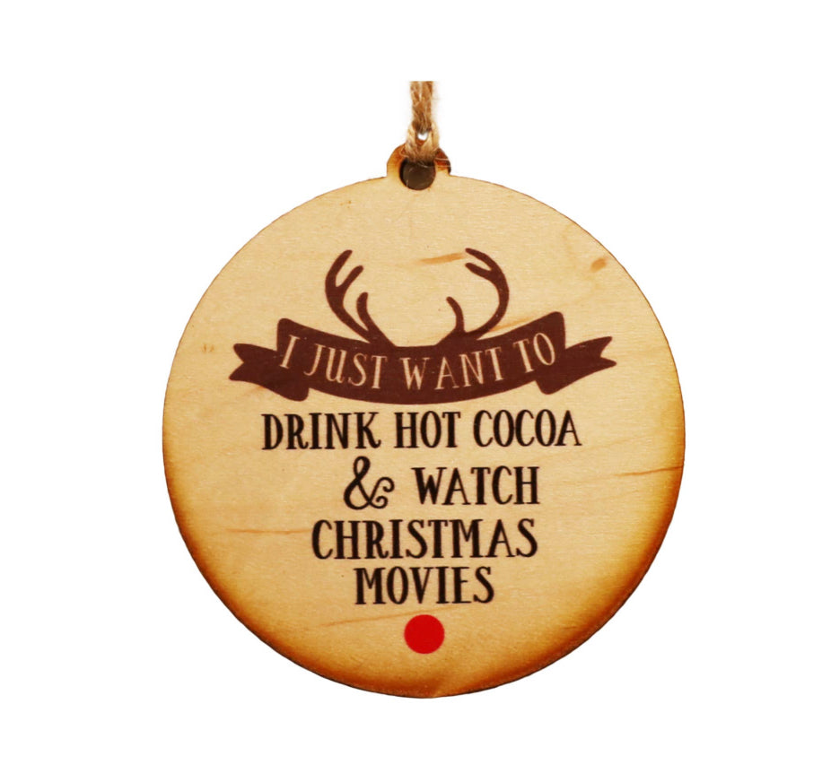 Wood Christmas ornaments