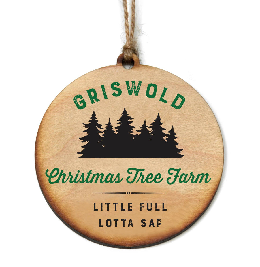 Wood Christmas ornaments