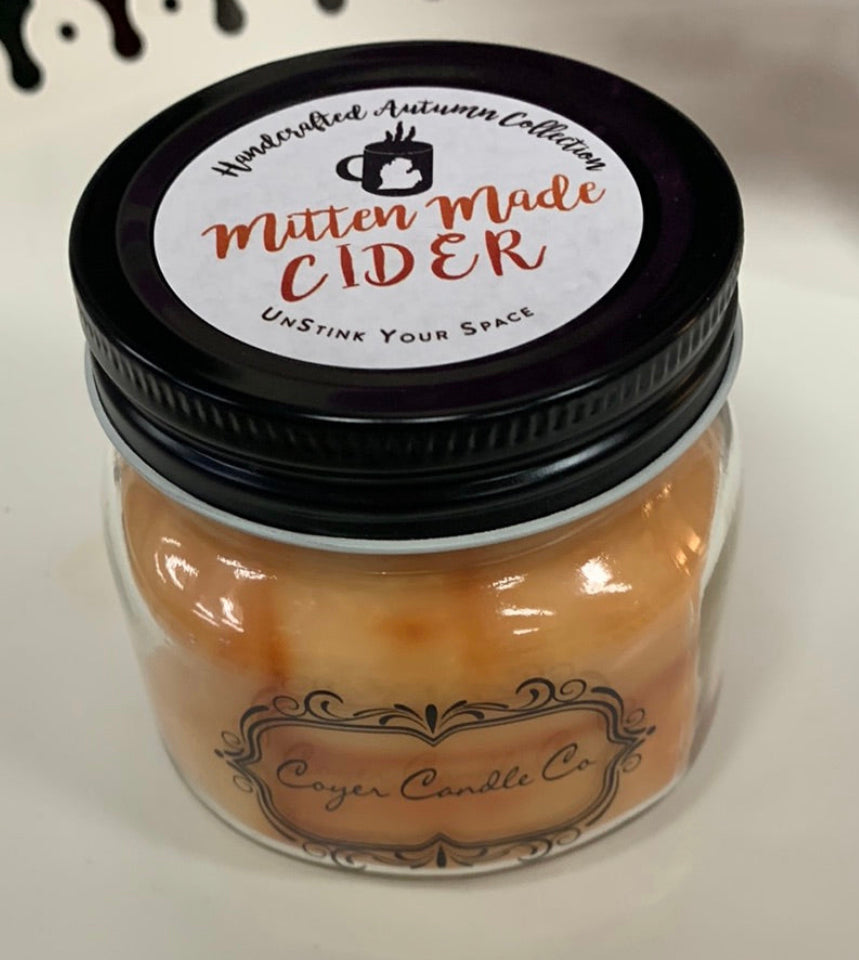 Autumn candle collection