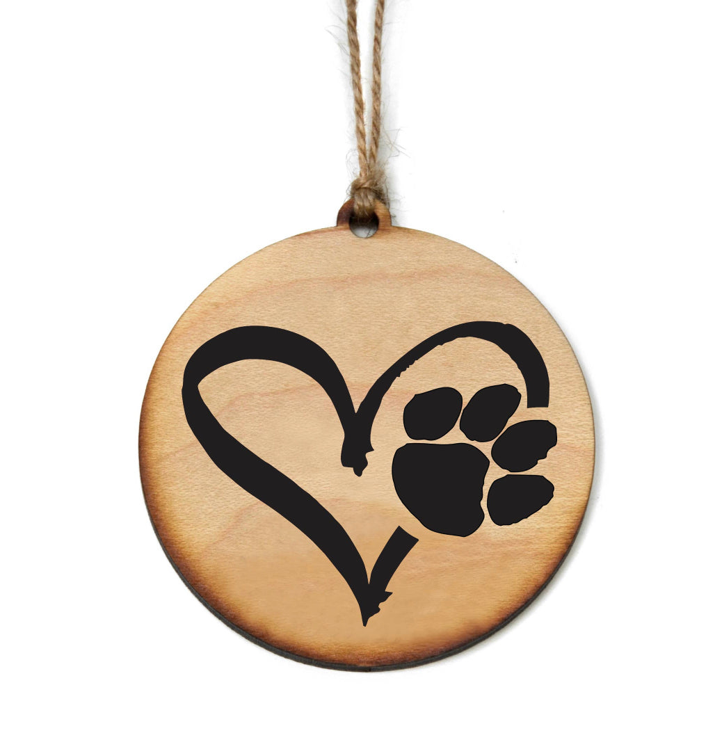 Wood Christmas ornaments