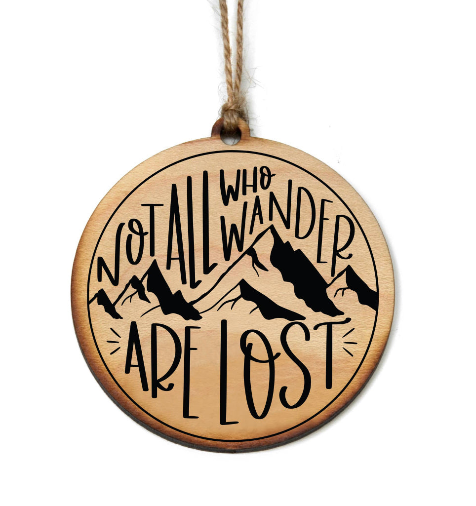 Wood Christmas ornaments