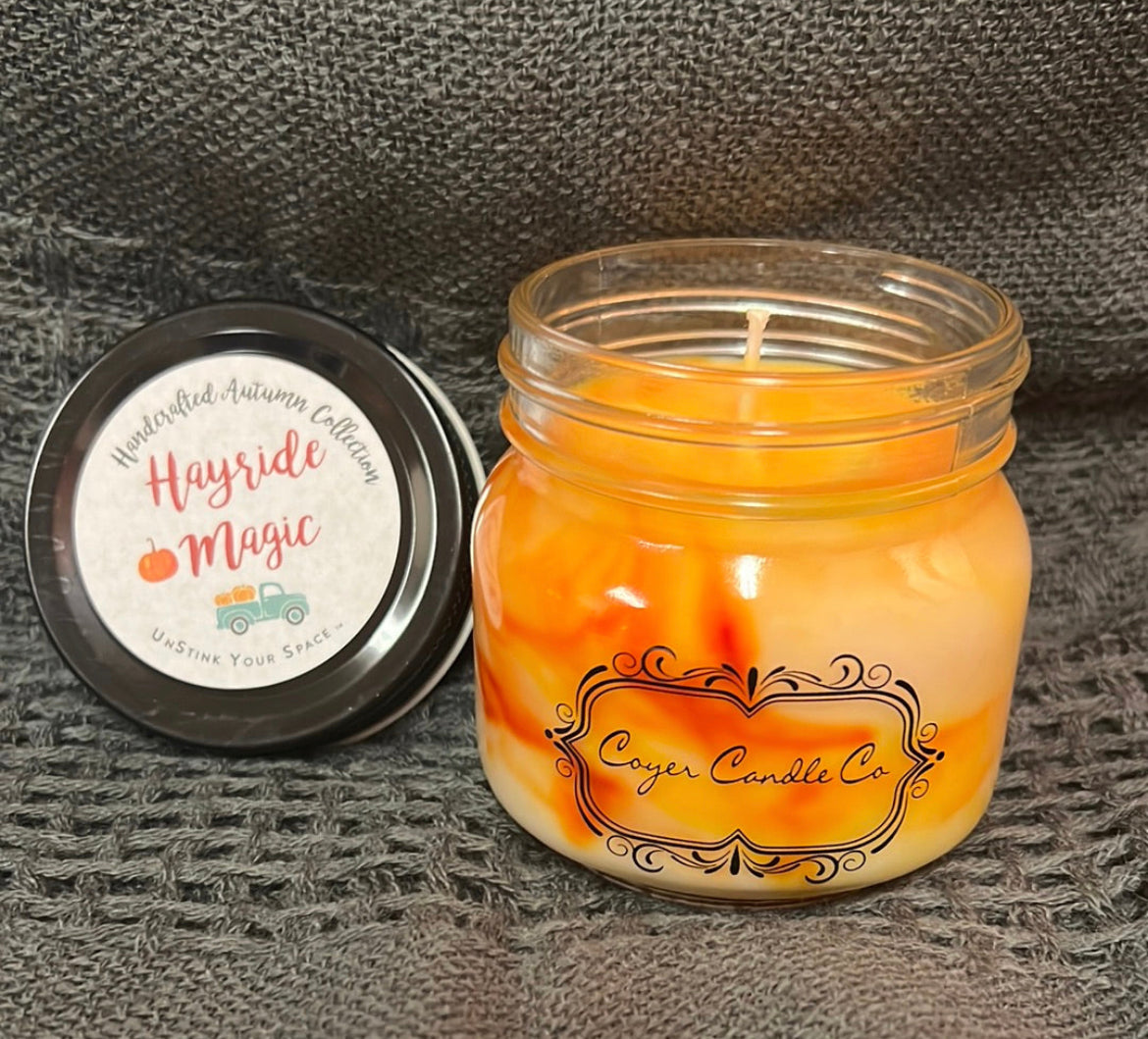 Autumn candle collection