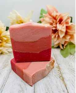 Pink Mimosa soap
