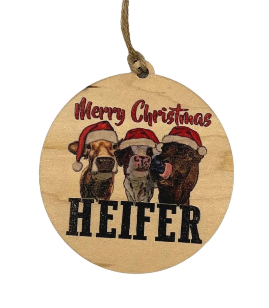 Wood Christmas ornaments